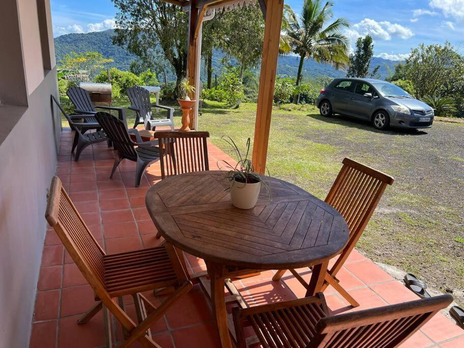 972B-Coin De Verdure Au Pied De La Montagne Pelee Le Morne-Rouge Exterior photo
